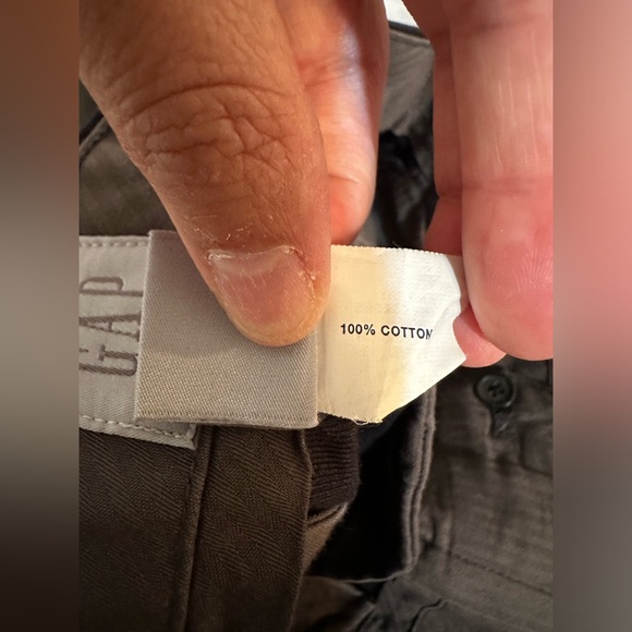 GUC GAP Black Cotton Chino Pants - Picture 4 of 7